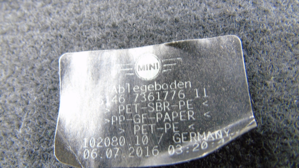 фото №10, Полиця задня багажника mini cooper f57 7361776