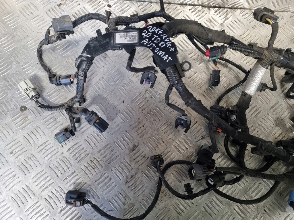 фото №7, Ford kuga mk2 lif 2.0 tdci авто електропроводка двигуна