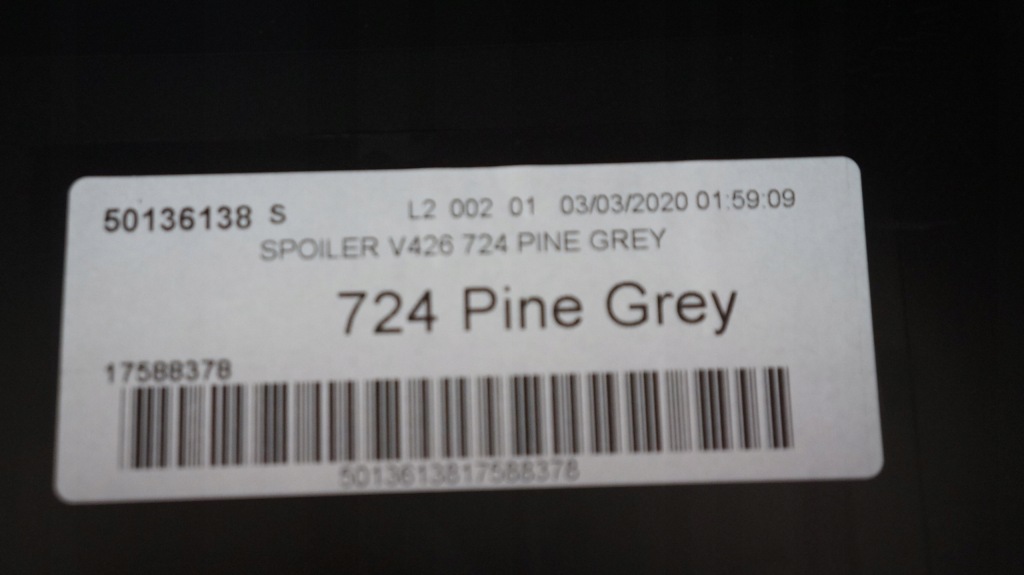 фото №8, Volvo xc60 ii 2 кришка багажника багажника bdb lak. 724 pine grey