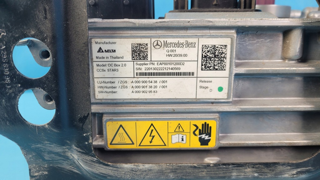 фото №12, Mercedes eqe w295 350+ 23r блок управления аккумулятора преобразователь a0009005438