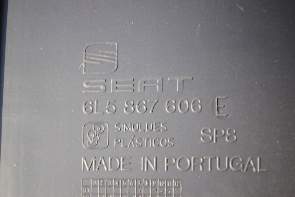 фото №6, Защита корпус крышки багажника seat cordoba iii 6l