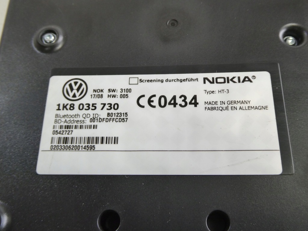 фото №4, Модуль bluetooth vw passat b6 1k8035730