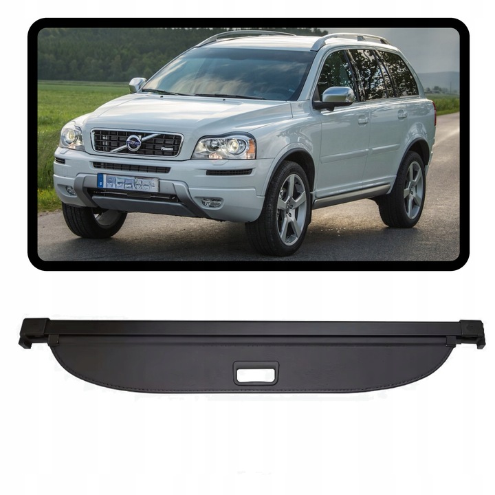 фото №1, Шторка багажника задняя volvo xc90 i 2002-2014 czarna nowa