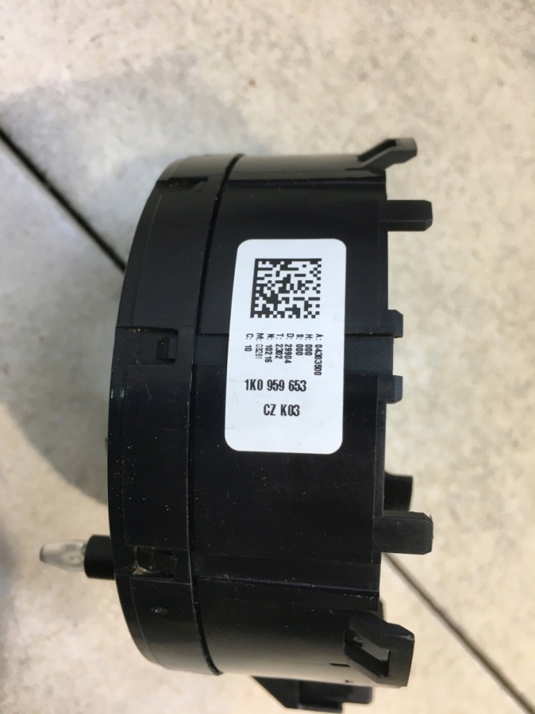 фото №7, Стрічка шлейф подушка безпеки vw golf v 1.4 fsi 1k0959653c