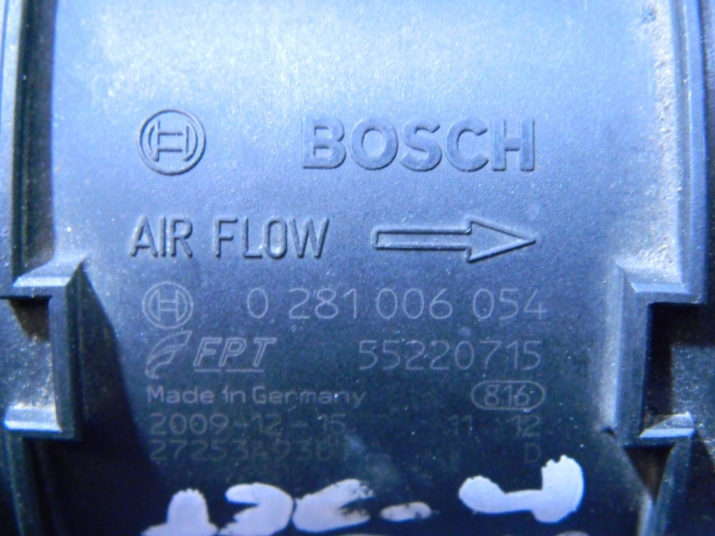 Расходомер fiat fiorino 1,3 0281006054 с Разборки