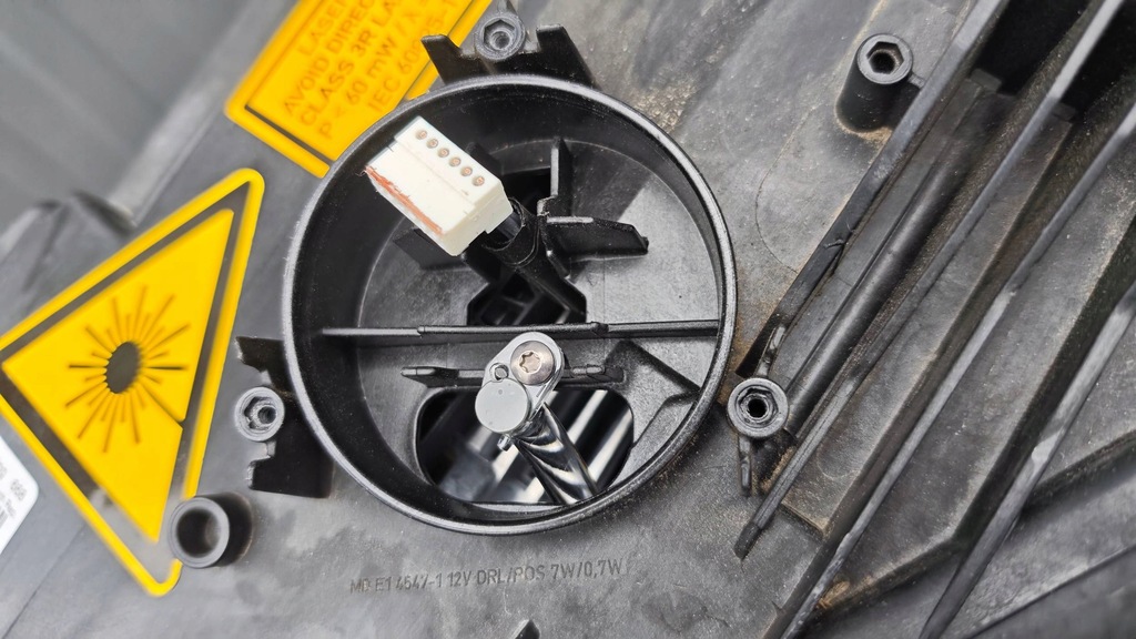 фото №8, Bmw 8 g16 g14 g15 лампа laser 8739589 треснувший стекло фары