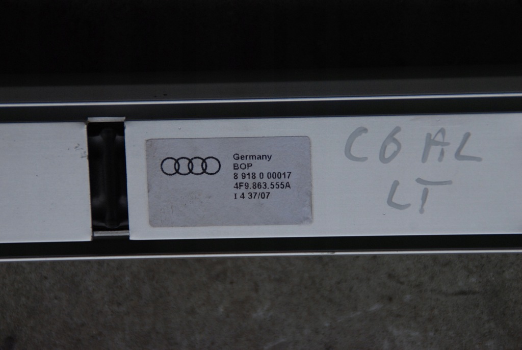 фото №5, Направляющая багажника пара audi a6 c6 allroad kombi