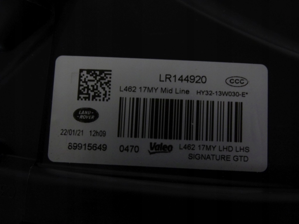 фото №13, Лампа фара led 7pin discovery 5 v l462 17my