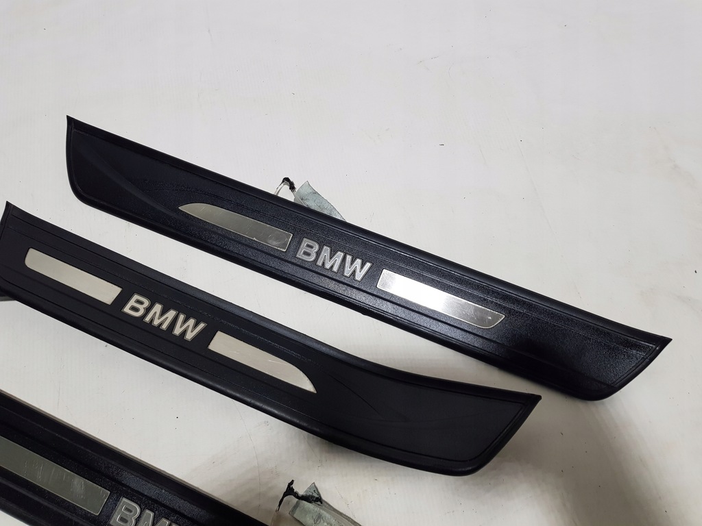 фото №5, Накладки пороговые led правая левая перед задняя комплект bmw f07 молдинг