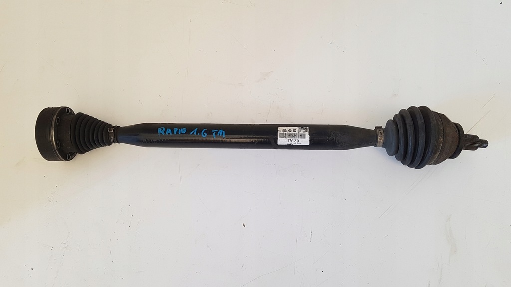 фото №1, Skoda rapid 1.6 tdi привідний вал права 6r0407762a