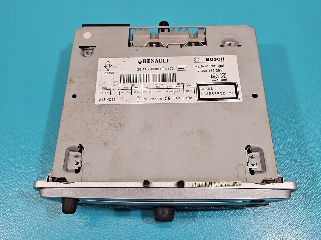 фото №3, Радіо заводський renault scenic iii 281159638r радіопрогравач