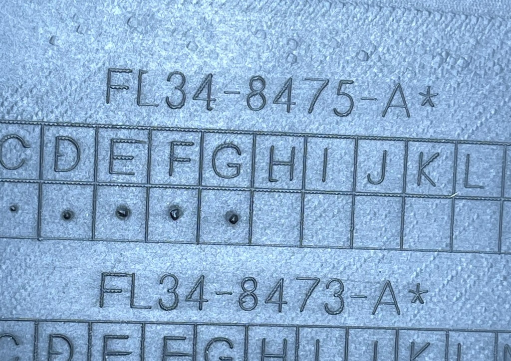 фото №15, Ford f150 2015- 5.0 4x4 воздуховод воздуха решётка жалюзи fl34-8475-a