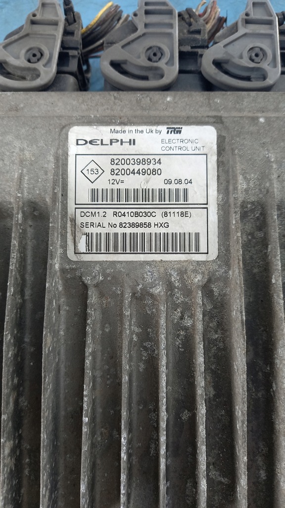 фото №2, Бортовий комп'ютер двигуна renault modus 1.5dci 04r