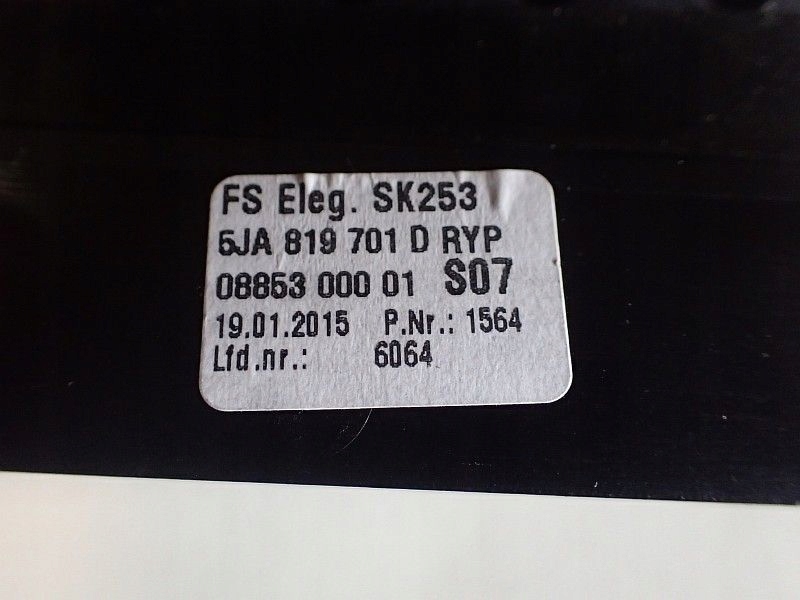 фото №4, Seat toledo skoda rapid решітка обдув 5ja819701d