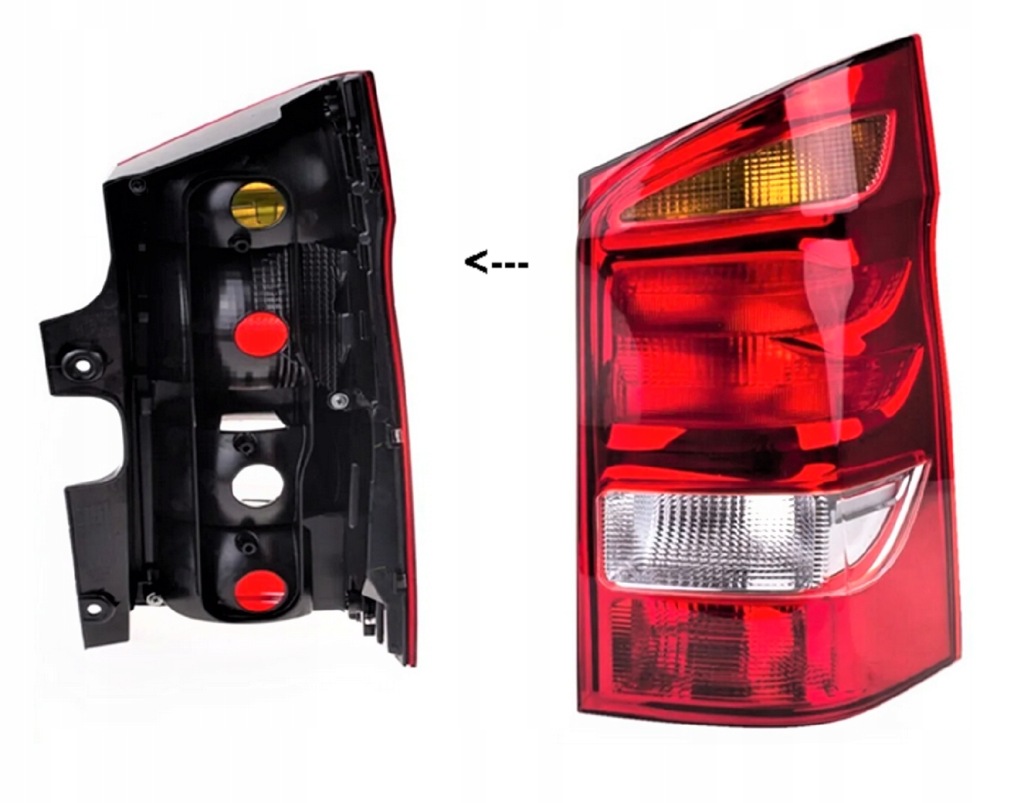 фото №1, Лампа задня стоп права mercedes vito w447 2014-
