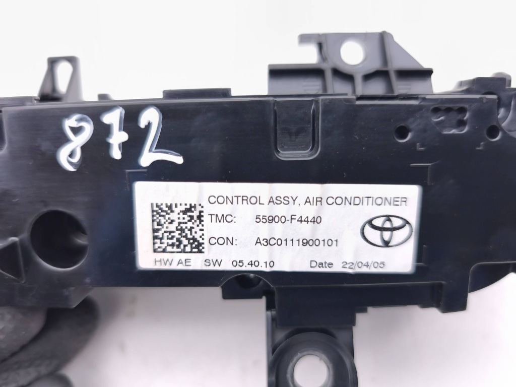 Toyota c-hr 1 панель кондиціонера 2022 55900f4440 Оригінал