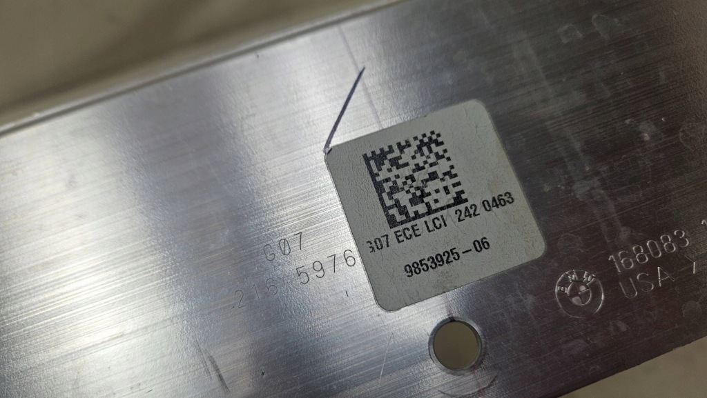 фото №6, Балка бампера перед передня bmw x7 g07 lift lci 9853925-06