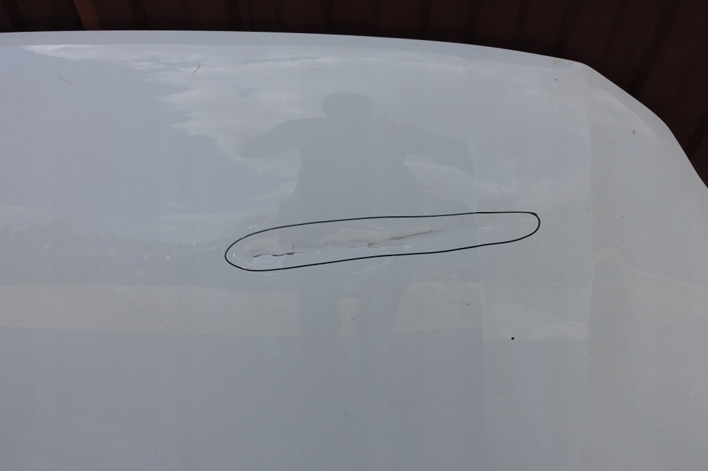 Купити Ford custom mk2 рестайлінг  капот білий оригінал