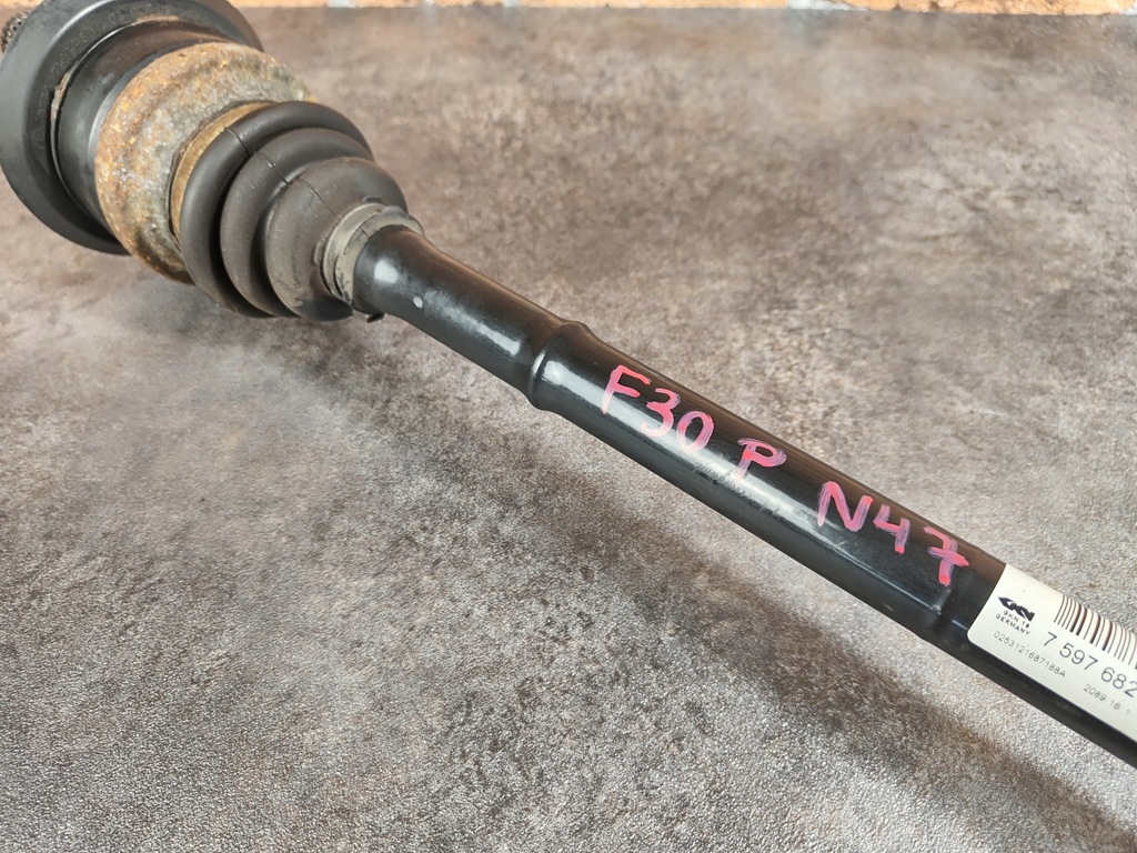 фото №6, Привідний вал правий задня права задня n47 bmw f30 f31 7597682