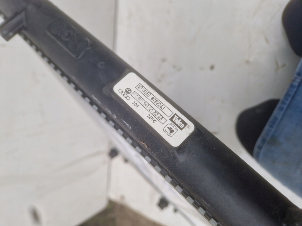 Vw jetta golf v vi радіатор води система охолодження 1k0121253ab Київ