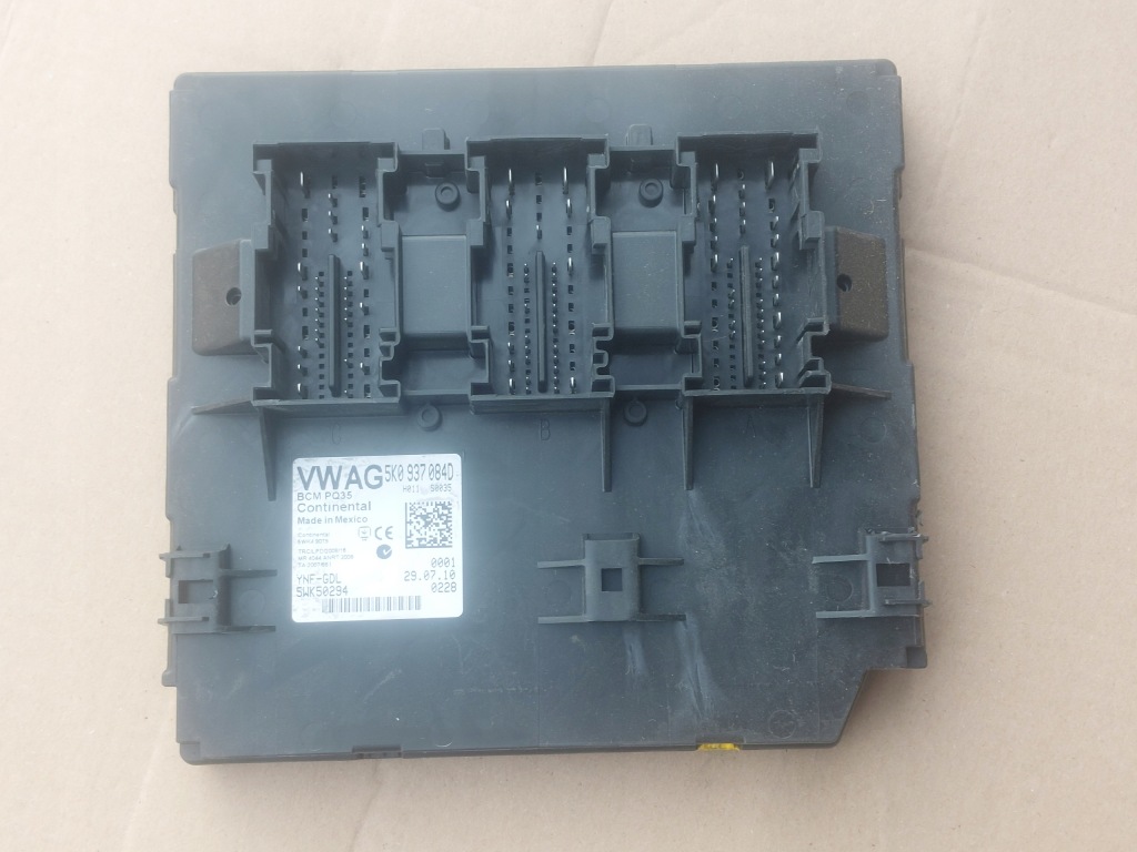 фото №1, Модуль комфорта bcm skoda vw seat 5k0937084d
