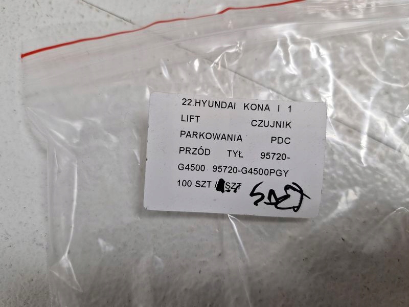 фото №8, Kona 1 i lift датчик парковки pdc задняя задний 95720-g4500 95720-g4500pgy