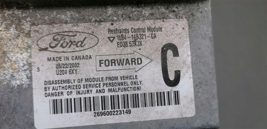 фото №4, Модуль подушек mazda tribute 1l84-14b321-ca