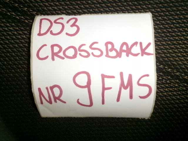 фото №12, Ds3 crossback заднее сиденье задняя полукожа спинка подголовник подголовники