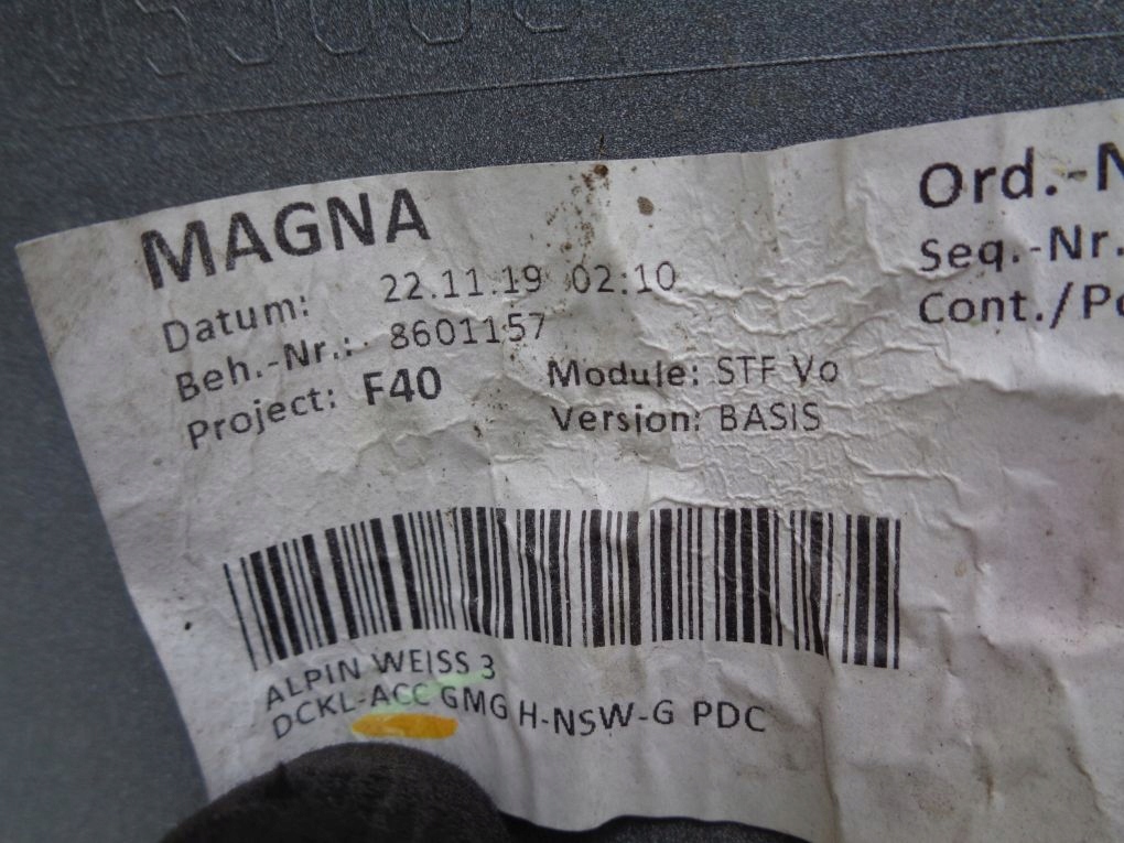 фото №7, Bmw 1 f40 2019- бампер передний