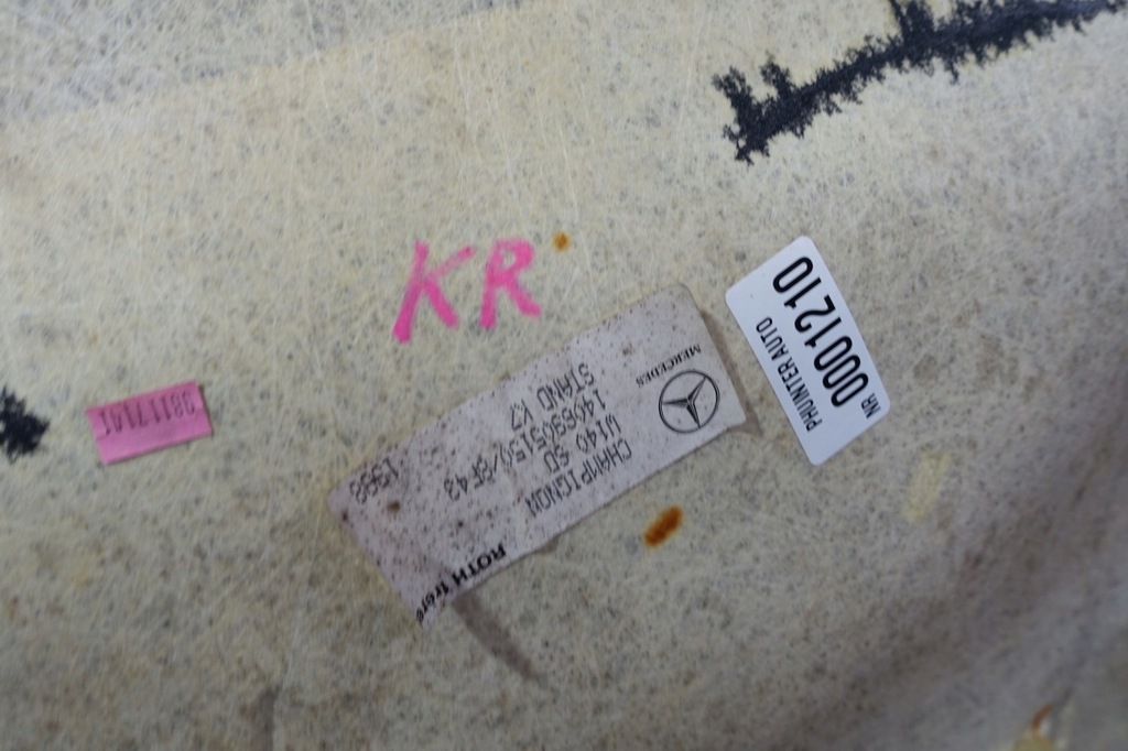 фото №5, Mercedes w140 s-klasa обивка потолок 1406905150 lift