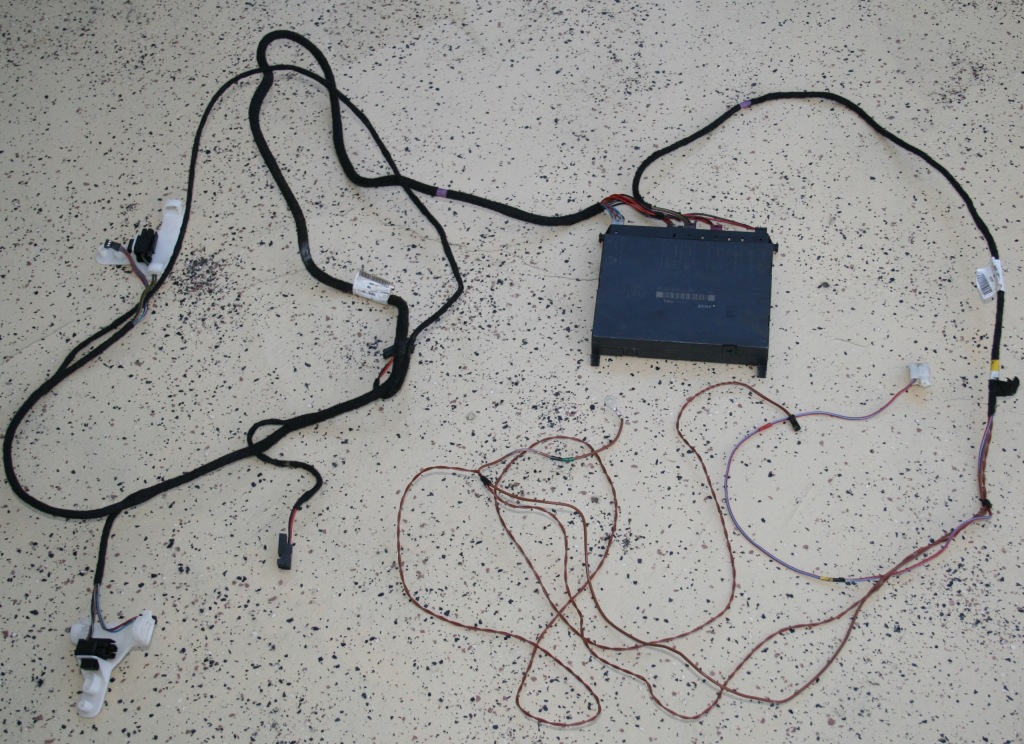 фото №1, Mercedes w220 модуль задний сиденье жгут электрическая