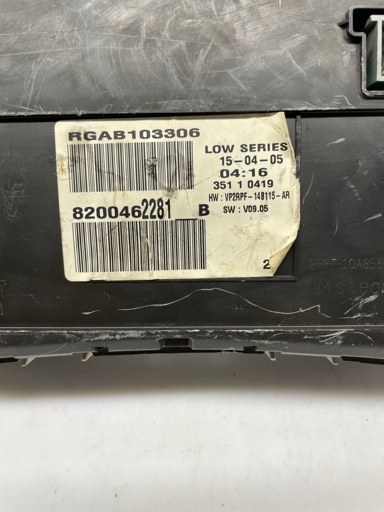 фото №6, Счетчик приборы renault 8200462281