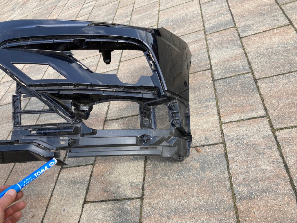 фото №8, Vw tiguan 5na r-line бампер перед