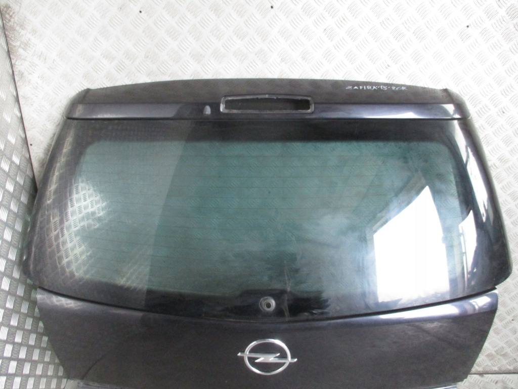 фото №4, Кришка багажника задня opel zafira b z20r 05-14