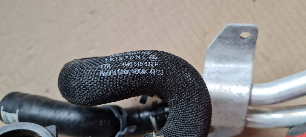 фото №11, Sq8 4m rsq8 q8 шланг wąż трубка wody 4.0 tfsi 4m0819857c sq7 4m q7