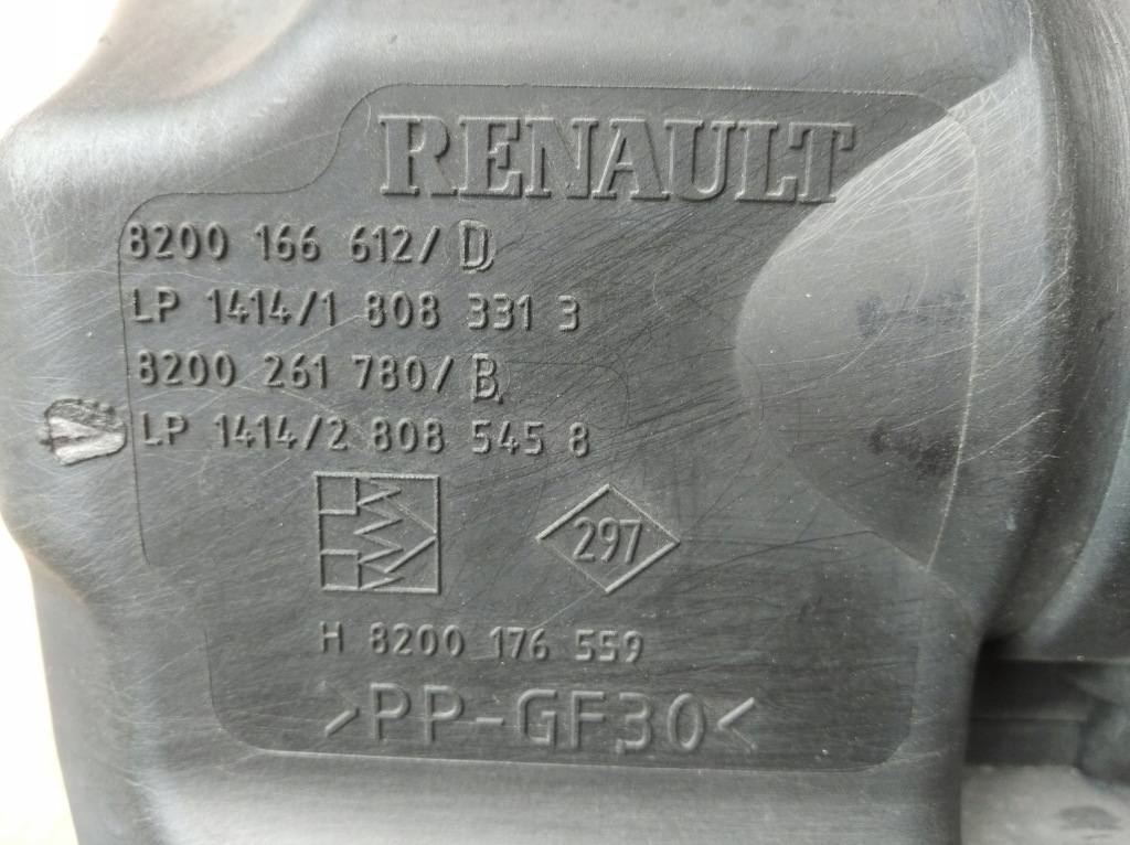 фото №3, Корпус фільтра повітря renault scenic ii 1,9 dci 8200166612d