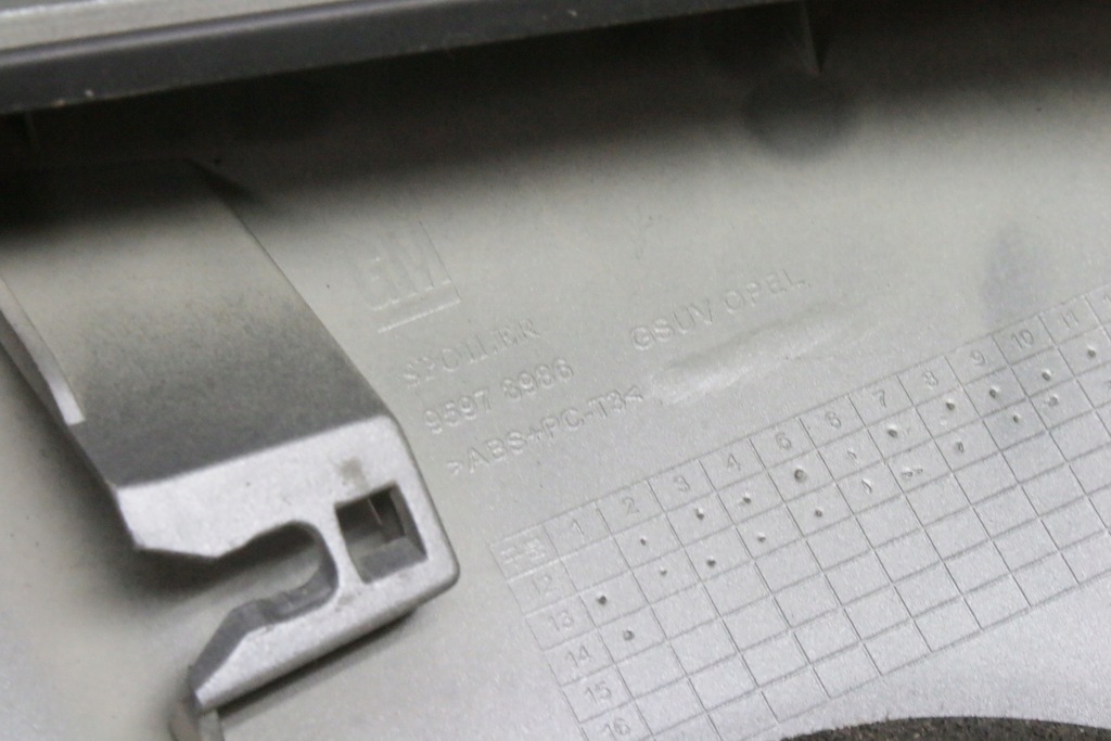 фото №8, Спойлер спойлер крышки opel mokka