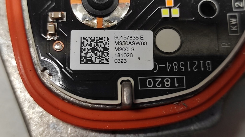 фото №3, Модуль led jeż правий range rover evoque ii l551 b12