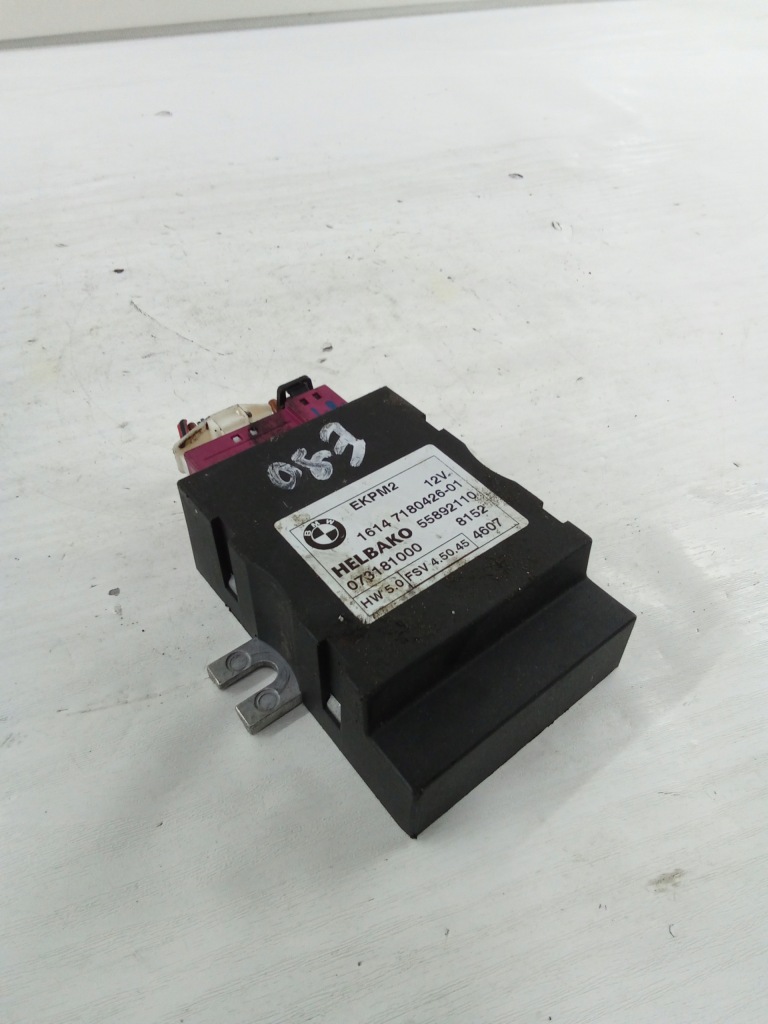 фото №1, H348 модуль насоса пального bmw e90 7180426