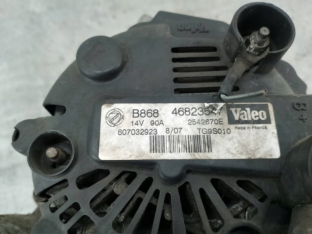 фото №7, Генератор lancia musa 46823547 2542670e 1.3 jtd