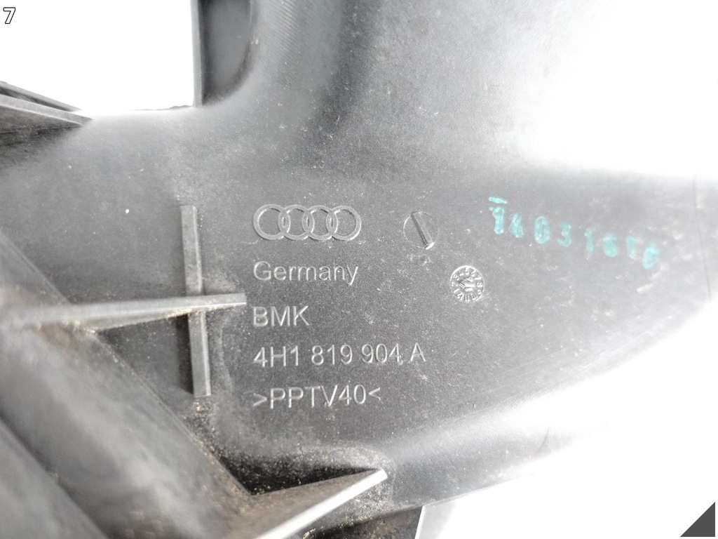 фото №8, Audi a8 s8 4h0 d4 lift 09-17 канал впуск воздуха жабо воздухозаборник