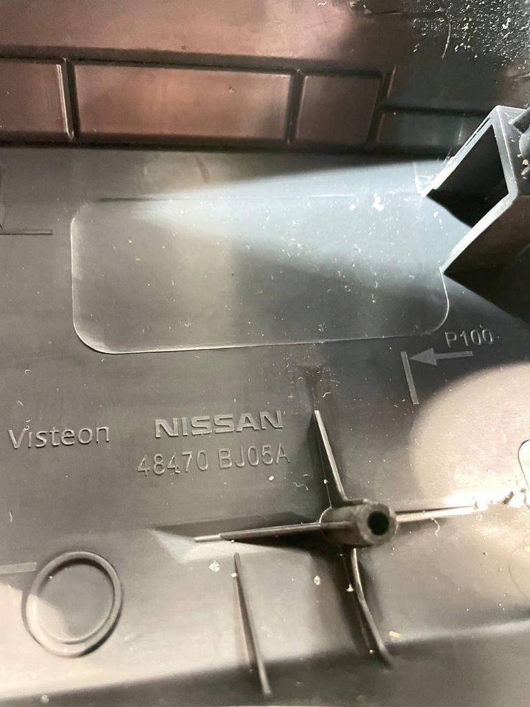 фото №5, Защита корпус колонки рулевого замка зажигания nissan nv200 1.5 - 48470bj05a