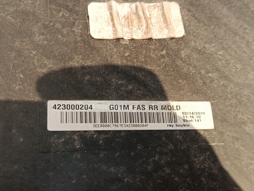 фото №9, Бампер задняя задний bmw x3 g01 m набор