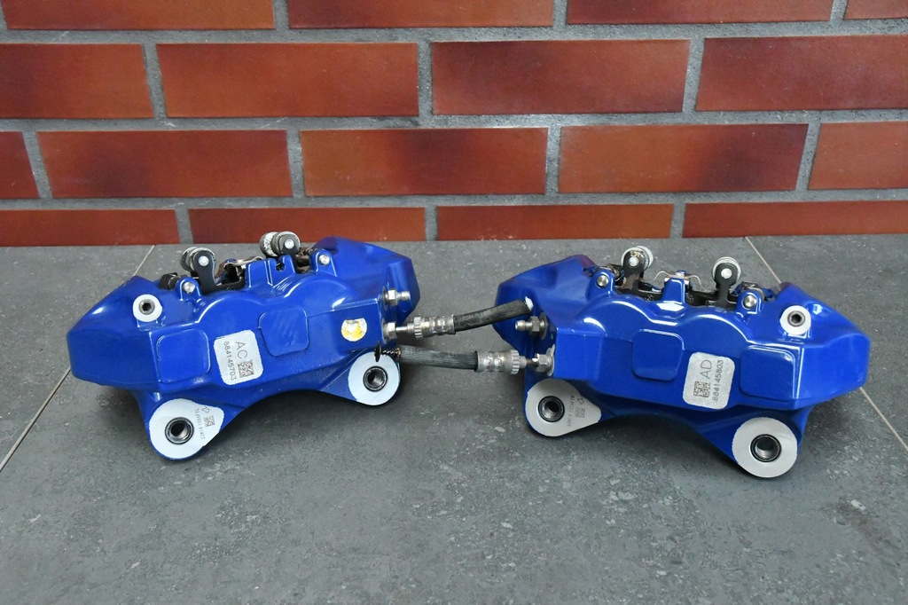 фото №10, Тормоза тормозные диски суппорт bmw 5 g60 g61 x3 g45 m-pakiet 348x30 niebieskie