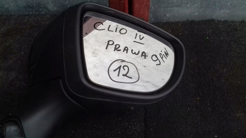 фото №2, Зеркало правое renault clio iv 9 pin europa