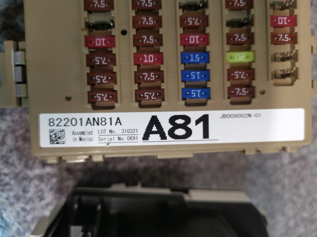 фото №10, Subaru outback vi 2020- 2.5 бензин набор стартовый бортовой компьютер ключ