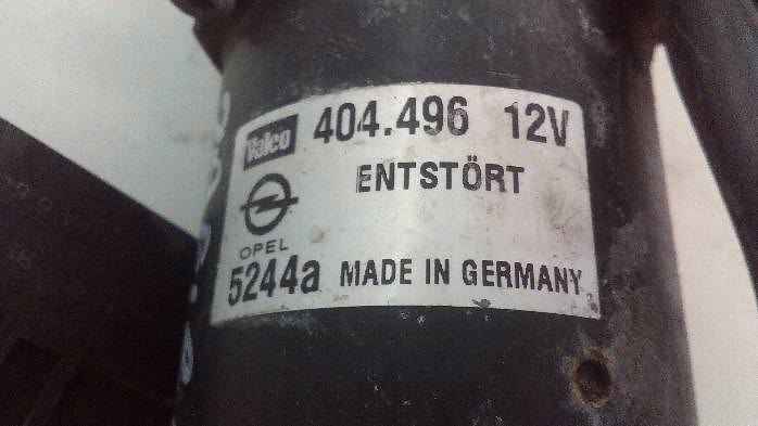 фото №8, Моторчик двірник перед opel zafira a 404.496