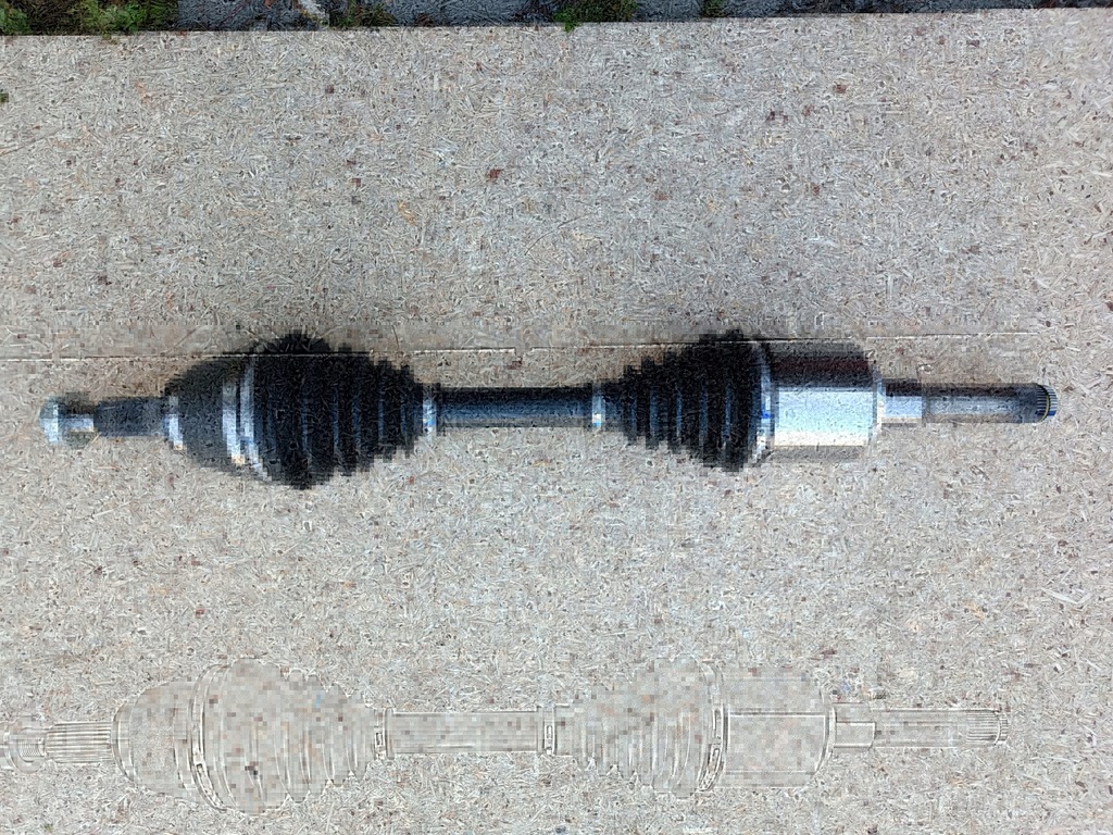 фото №1, Nowa левая приводной вал ford ecosport 2,0 2017- usa