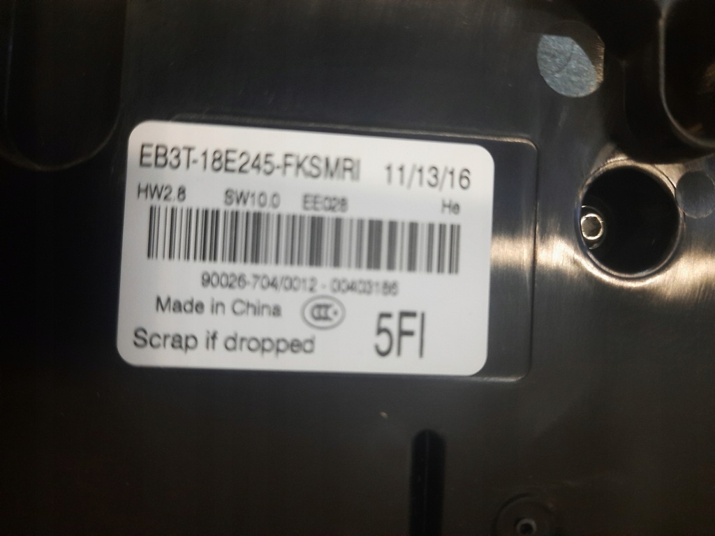 фото №3, Панель радіо навігації ford ranger iv 2017r 2018r