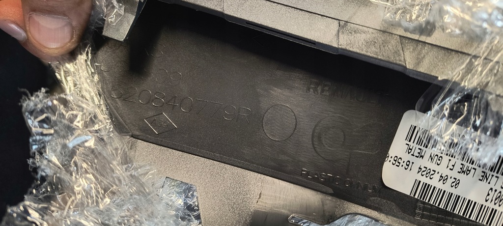 фото №8, Молдинг бампера перед renault clio vrs line